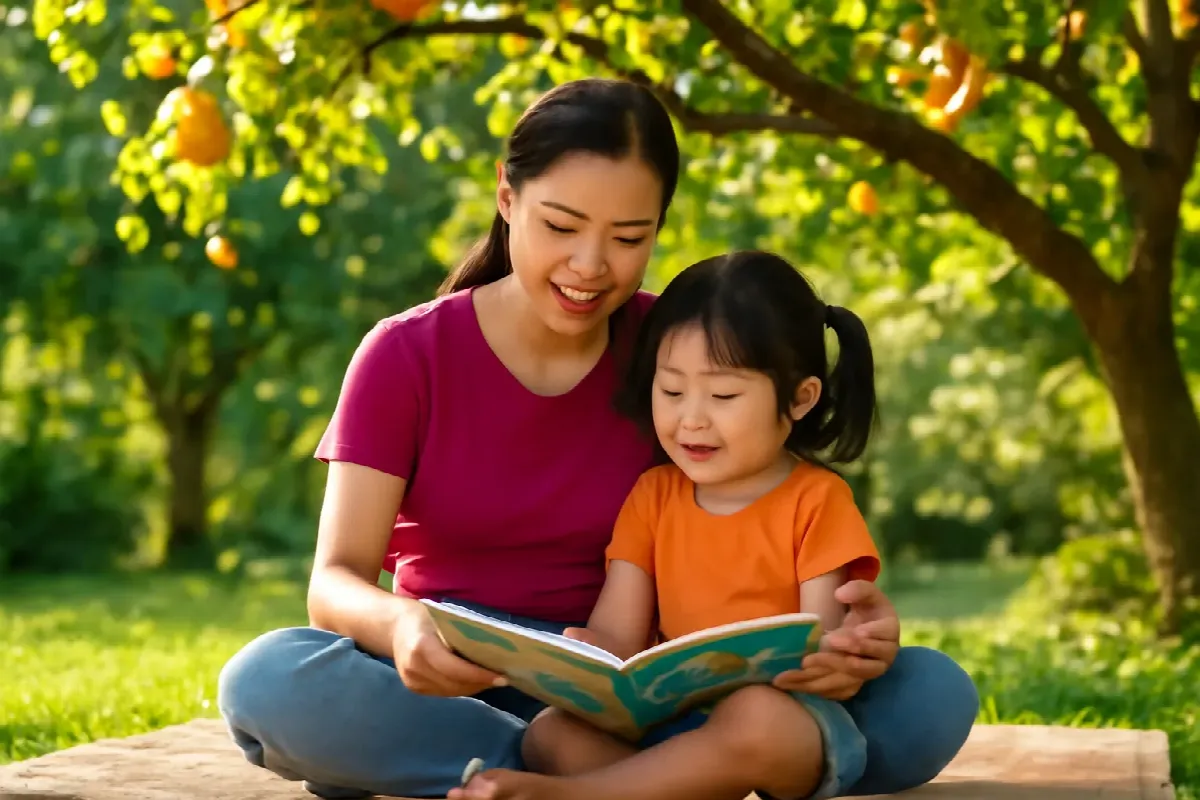 Làm video truyện cổ tích cho bé: kịch bản 9 cảnh Sự tích cây vú sữa