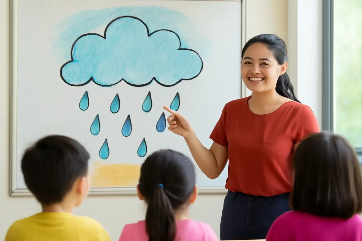 Video bài giảng 60 giây cho một khái niệm: mẫu vòng tuần hoàn của nước