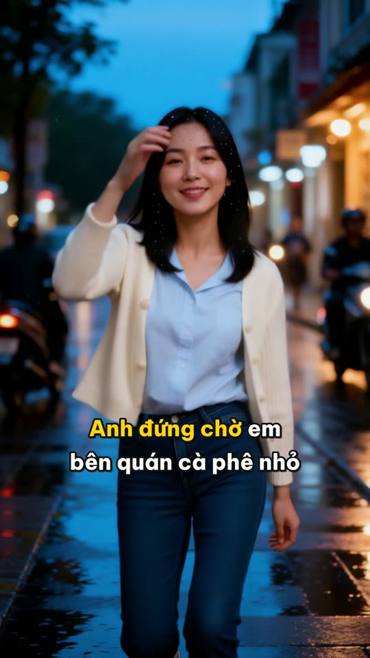 Khung hình mẫu video AI có nhân vật